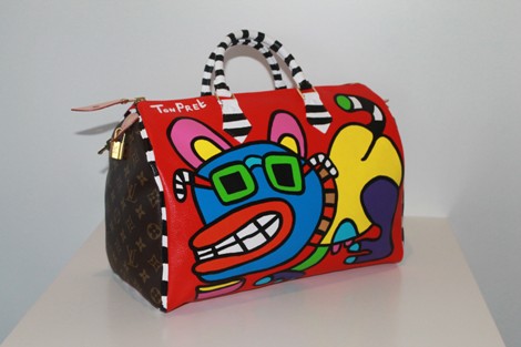 Louis Vuitton based art edition bag SOLD